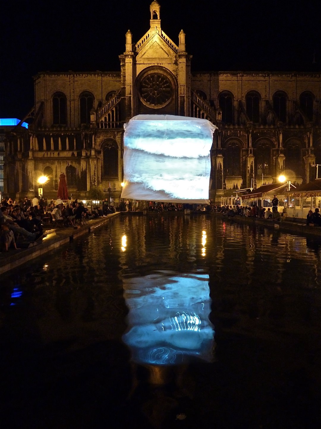Carmen Hoyos — Mirage bleu - Nuit Blanche Bruxelles